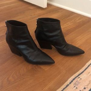 Aeyde black leather boots